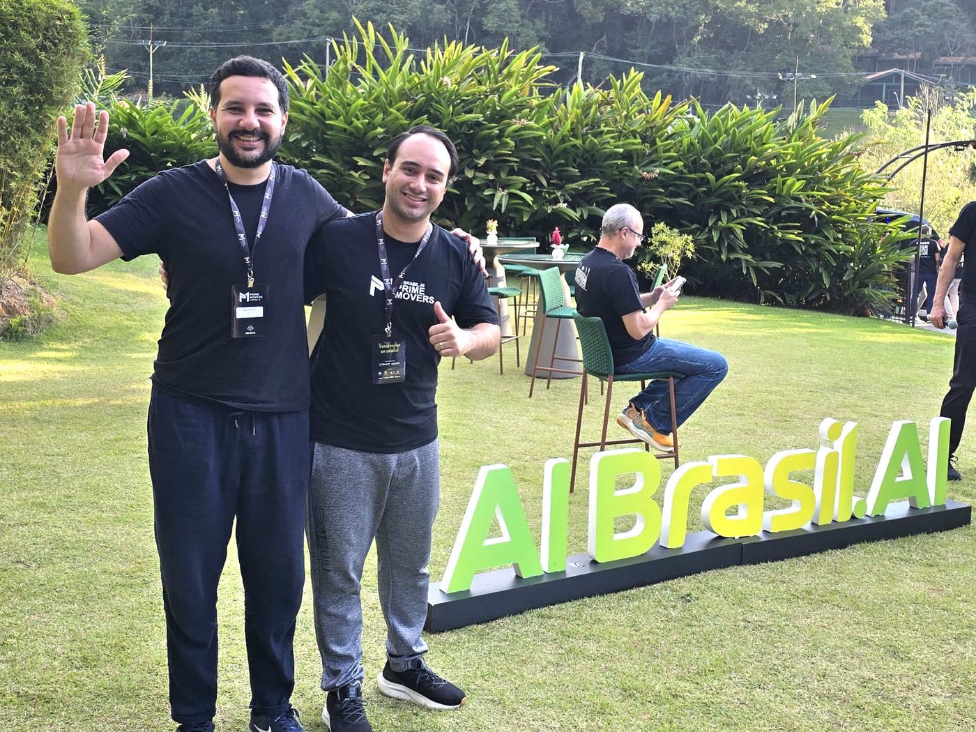 Pietro no evento AI Brasil