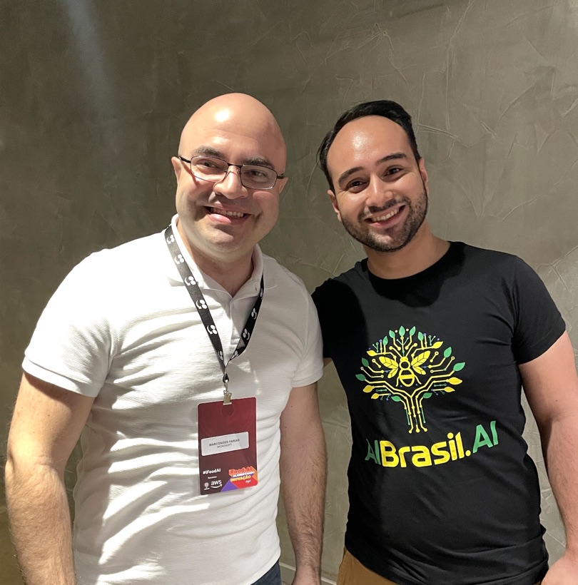 Pietro em evento de IA com referência da Microsoft